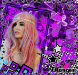 emo girl/purple