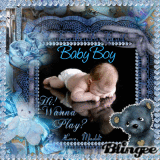 Baby Boy ~ Hi! Wanna Play? by Maddi 