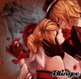 Red love Rose for all friends => <33