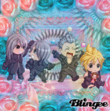 "Playing with Aerith Doll ^-^"