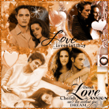 Orange Scrap Book Of Edward & Bella