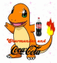 Chamander coca cola XD