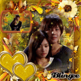 playful kiss