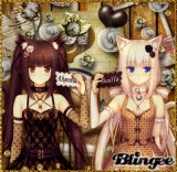 chocola and vanilla  :)  *anime*