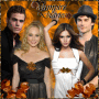 Stefan,Caroline,Elena & Damon