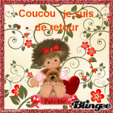 COUCOU JE SUIS DE RETOUR
