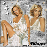 Uma Thurman - Silver & White