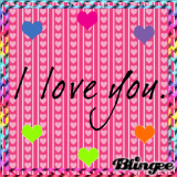 I love you.