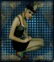 PRETTY IN BLUE BLACK & GOLD...