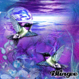 blue purple