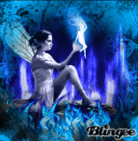 BLUE FAIRY OF FIRE