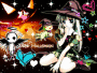cute halloween anime