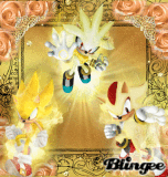 Super Sonic Super Silver And Super Shadow Gold