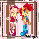 Amy Rose and Sally Acorn