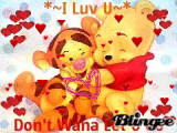 i luv u dont wana let go