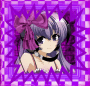 purple anime girl purple anime girl