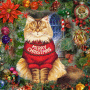 Candy Cane Cat