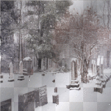 cemetery , grave , croos, winter, tranda