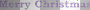 soave text merry christmas purple green glitter