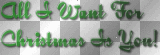 All I Want For Christmas Is You - Mariah Carey  - Song Title/Lyrics - By TracyMcGibbon