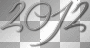 soave text 2012 new year black white