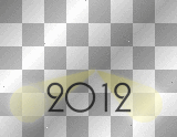 New Year 2012 Lights Frame (Horizontal)