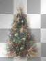 tree deco green transparent christmas [1ֆ]