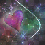 Heart with stars©Mousey 2012