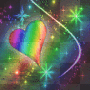 Heart with stars©Mousey 2012