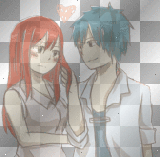 Fairy Tail~GerardxErza~[Stamp By NekoRika]