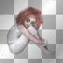 Emo gothic fantasy woman girl