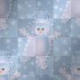 Glowing & Sparkling Snowman Background