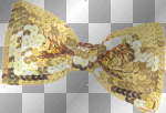 gold bow tie new year ²u