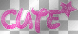 cute! pink star ²u