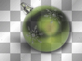 Ornament ball green
