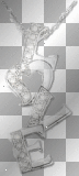 love silver diamond chain pendant jewel necklace²u