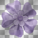 flower purple scrap deco transparent [1ֆ]