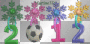 rainbow 2012 line bar snowflakes football ball²u