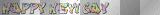 Happy New Gay! -Rainbow Text.²u