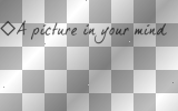 ◇ A ριcтυяe ιи уoυя мιиd - text black asbb ©