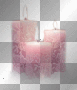 DODATKI DECO TRANSPARENT CANDLE 