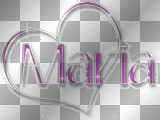 María - Name Text