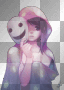 Anime mask girl