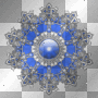 Steampunk deco circle background Celtic