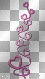 lilac, heart, deco