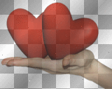 hand, red, heart, deco, love