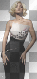 Vogue Uk 2011 photoshoot Rihanna blonde wig transparent // ©®azySele