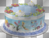 Blue- Tinkerbell Birthday Cake ((alwaysanangel69))©®