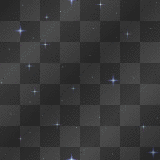 blue stars animated black bg 