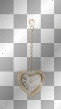 SERCE  LOVE HEART   VALENTINE  CLOCK
